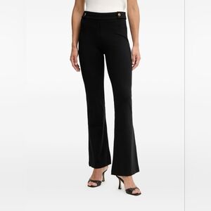 Guess Black Trousers with Gold Buttons
